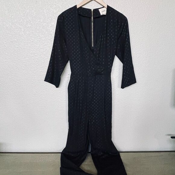 I.Madeline Black Dressy Jumpsuit Romper S - Picture 2 of 8
